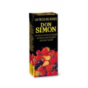 DON SIMON nectar de frutas del bosque envase 1 L